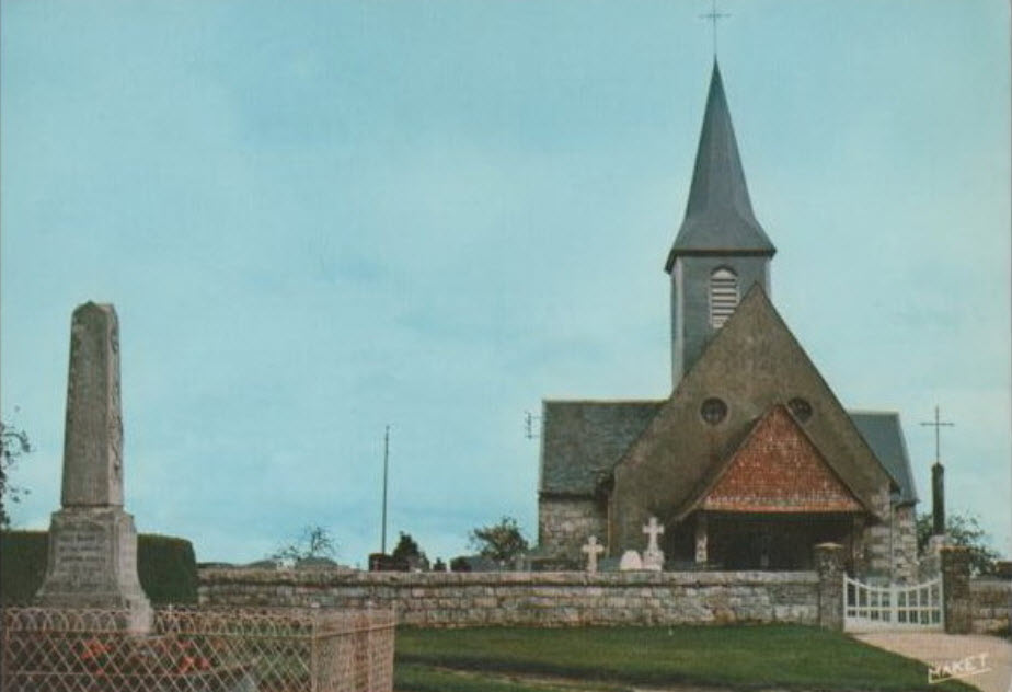 L'église Notre Dame ( carte en couleur )