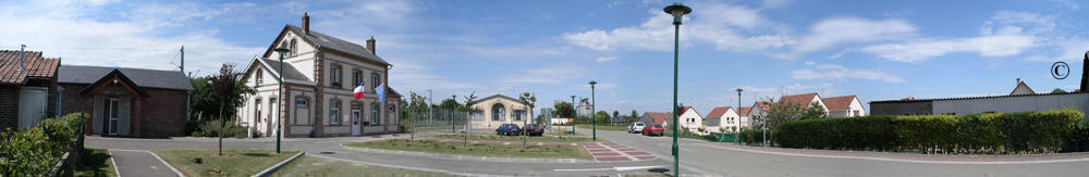 Ancienne gare devenue « Mairie »
